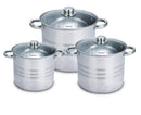 tsilova Tsilova Deutschland Royalty Line 6-tlg Suppentopf-Set Royalty Line 6-tlg Suppentopf-Set 11.1 L / 13.5 /16.2