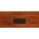tsilova Tsilova Deutschland Schreibtische Schreibtisch Akazienholz Massiv Palisander-Finish 110x50x76 cm