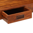 tsilova Tsilova Deutschland Schreibtische Schreibtisch Akazienholz Massiv Palisander-Finish 110x50x76 cm