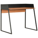 tsilova Tsilova Deutschland Schreibtische Schreibtisch Schwarz und Braun 90x60x88 cm