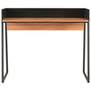 tsilova Tsilova Deutschland Schreibtische Schreibtisch Schwarz und Braun 90x60x88 cm