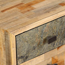 tsilova Tsilova Deutschland Schreibtische Schreibtisch Wiederverwertetes Teak Massivholz 110 × 50 × 76 cm
