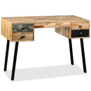 tsilova Tsilova Deutschland Schreibtische Schreibtisch Wiederverwertetes Teak Massivholz 110 × 50 × 76 cm