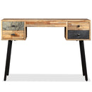 tsilova Tsilova Deutschland Schreibtische Schreibtisch Wiederverwertetes Teak Massivholz 110 × 50 × 76 cm