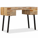 tsilova Tsilova Deutschland Schreibtische Schreibtisch Wiederverwertetes Teak Massivholz 110 × 50 × 76 cm