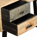 tsilova Tsilova Deutschland Schreibtische Schreibtisch Wiederverwertetes Teak Massivholz 110 × 50 × 76 cm