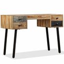 tsilova Tsilova Deutschland Schreibtische Schreibtisch Wiederverwertetes Teak Massivholz 110 × 50 × 76 cm