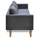 tsilova Tsilova Deutschland Sofas Sofa Set 2-Sitzer und 3-Sitzer Stoff Dunkelgrau