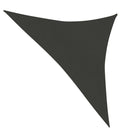 tsilova Tsilova Deutschland Sonnenschirme & Sonnenschutze Sonnensegel 160 g/m² Anthrazit 3,5x3,5x4,9 m HDPE