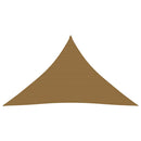 tsilova Tsilova Deutschland Sonnenschirme & Sonnenschutze Sonnensegel 160 g/m² Taupe 3,5x3,5x4,9 m HDPE