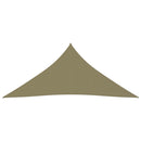 tsilova Tsilova Deutschland Sonnenschirme & Sonnenschutze Sonnensegel Oxford-Gewebe Dreieckig 4,5x4,5x4,5 m Beige
