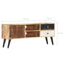 tsilova Tsilova Deutschland TV-Möbel TV-Schrank 115×30×47 cm Mango-Massivholz