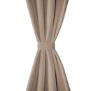 tsilova Tsilova Deutschland Vorhänge & Gardinen Verdunkelungs-Vorhänge mit Metallringen 135 x 245 cm Creme blackout