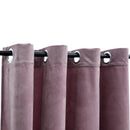 tsilova Tsilova Deutschland Vorhänge & Gardinen Verdunkelungsvorhang mit Metallösen Samt Antik-Rosa 290x245 cm