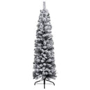 tsilova Tsilova Deutschland Weihnachtsbaumschmuck Weihnachtsbaum künstlicher mit Flocked Snow Green 120 cm PVC