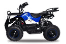 tsilova Tsilova E-Mini ATV Cobra 800 Watt Schwarz/Blau Atv Mini Quad 800W TN 36V 6 Zoll 3 Stufen Drossel