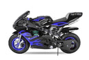 tsilova Tsilova Großhandel & Einzelhandel Offroad Geländewagen Blau PS77 Pocketbike 49cc | Easy Start | 6.5 Zoll