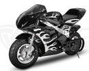tsilova Tsilova Großhandel & Einzelhandel Offroad Geländewagen Schwarz PS77 Pocketbike 49cc | Easy Start | 6.5 Zoll