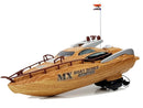 tsilova Tsilova Powerboat R/C Powerboat R/C 27Mh Remote Steering Fernsteuerung Reichweite 40 m