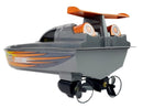 tsilova Tsilova Powerboat R/C RC 27Mh Schnellboot-Pilot-Ruder Fernsteuerung Reichweite 40 m