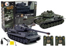 tsilova Tsilova RC 2 x Ferngesteuerter 1 x T-90-Panzer -1 x Black Tiger mit Infrarot Kampfsystem RC 2 x Ferngesteuerter 1 x T-34-Panzer 1 x Tiger 103