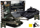 tsilova Tsilova RC 2 x Ferngesteuerter 1 x T-90-Panzer -1 x Black Tiger mit Infrarot Kampfsystem RC 2 x Ferngesteuerter 1 x T-90-Panzer 1 x Black Tiger