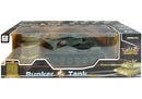 tsilova Tsilova RC Panzer 1:28 RC Panzer 1:28 mit Feindbunker Grün T-34