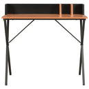 tsilova Tsilova Schreibtische Schreibtisch Schwarz und Braun 80x50x84 cm