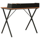 tsilova Tsilova Schreibtische Schreibtisch Schwarz und Braun 80x50x84 cm