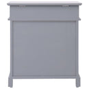tsilova Tsilova Schuhregale & -schränke Schuhschrank Grau 50 x 28 x 58 cm Paulownia Holz