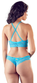 tsilova Tsilova Sexy 2-teiliges Spitzen-BH-Set - Babyblau