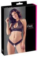 tsilova Tsilova Sexy schieres crotchless 2-Teiliges Set