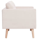 tsilova Tsilova Sofas 2-Sitzer-Sofa Stoff Cremeweiß