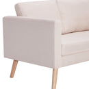 tsilova Tsilova Sofas 2-Sitzer-Sofa Stoff Cremeweiß