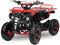 tsilova Tsilova Torino mini Quad 49cc Rot Atv Kinderquad Torino mini Quad 49cc 6 Zoll Benziner