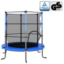 tsilova Tsilova Trampolin Trampolin mit Sicherheitsnetz Rund 140x160 cm Blau