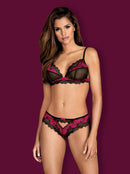 tsilova Tsilova Tulia 2-teiliges BH-Set - Schwarz/Rosa