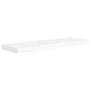 tsilova tsilova Wandregale Schwebende Wandregale 4 Stk. Weiß 80x23,5x3,8cm MDF
