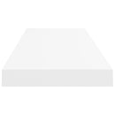 tsilova tsilova Wandregale Schwebende Wandregale 4 Stk. Weiß 80x23,5x3,8cm MDF