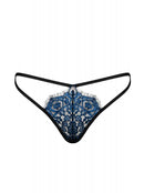 tsilova Tsilova Yassmyne Sexy Spitzen-Tanga - Blau