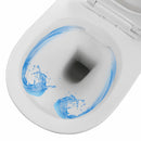 tsilova vidaXL Toiletten Wand-WC ohne Spülrand Keramik Weiß