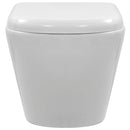 tsilova vidaXL Toiletten Wand-WC ohne Spülrand Keramik Weiß