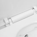 tsilova vidaXL Toiletten Wand-WC ohne Spülrand mit Bidet-Funktion Keramik Weiß