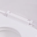 tsilova vidaXL Toiletten Wandmontierte Toilette Keramik Weiß