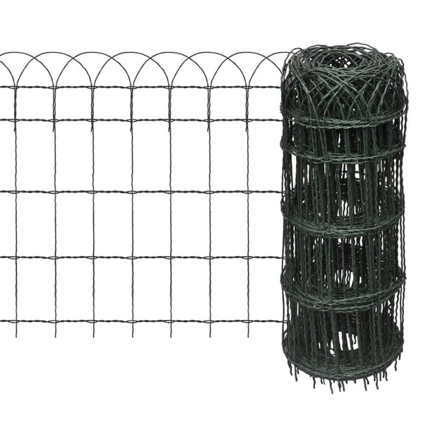 tsilova Tsilova Deutschland Beeteinfassungen Beetzaun Pulverbeschichtetes Eisen 25×0,65 m