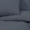 tsilova Tsilova Deutschland Bettbezüge Bettwäsche-Set Anthrazit 225x220 cm Leichte Mikrofaser