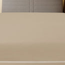 tsilova Tsilova Deutschland Bettlaken Spannbettlaken Jersey Taupe 90x200 cm Baumwolle