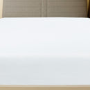 tsilova Tsilova Deutschland Bettlaken Spannbettlaken Jersey Weiß 140x200 cm Baumwolle
