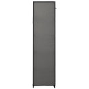 tsilova Tsilova Deutschland Kleiderschränke Faltschränke 2 Stk. Grau 110x45x175 cm Stoff