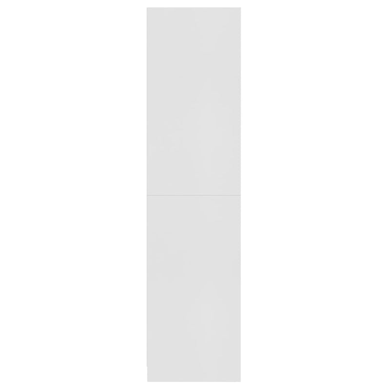 tsilova Tsilova Deutschland Kleiderschränke Kleiderschrank Weiß 100×50×200 cm Holzwerkstoff